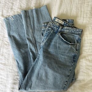 Abercrombie & Fitch The Dad High Rise Curve Love Jeans